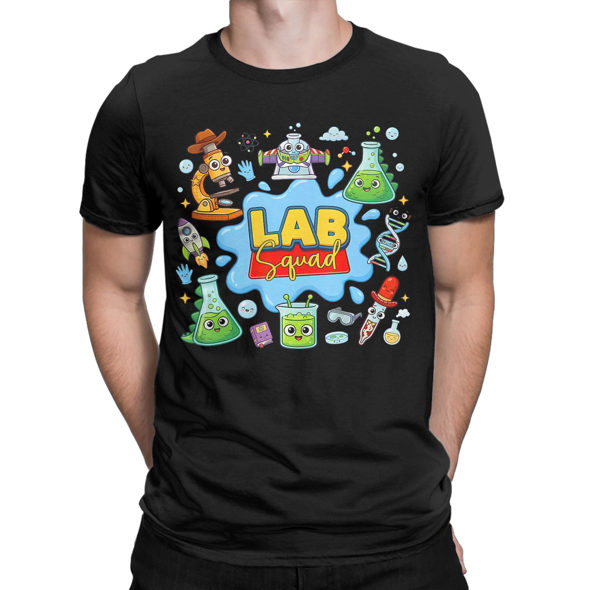 Magliette da uomo Lab Squad La - Medical Lab Technician recensione e prezzo