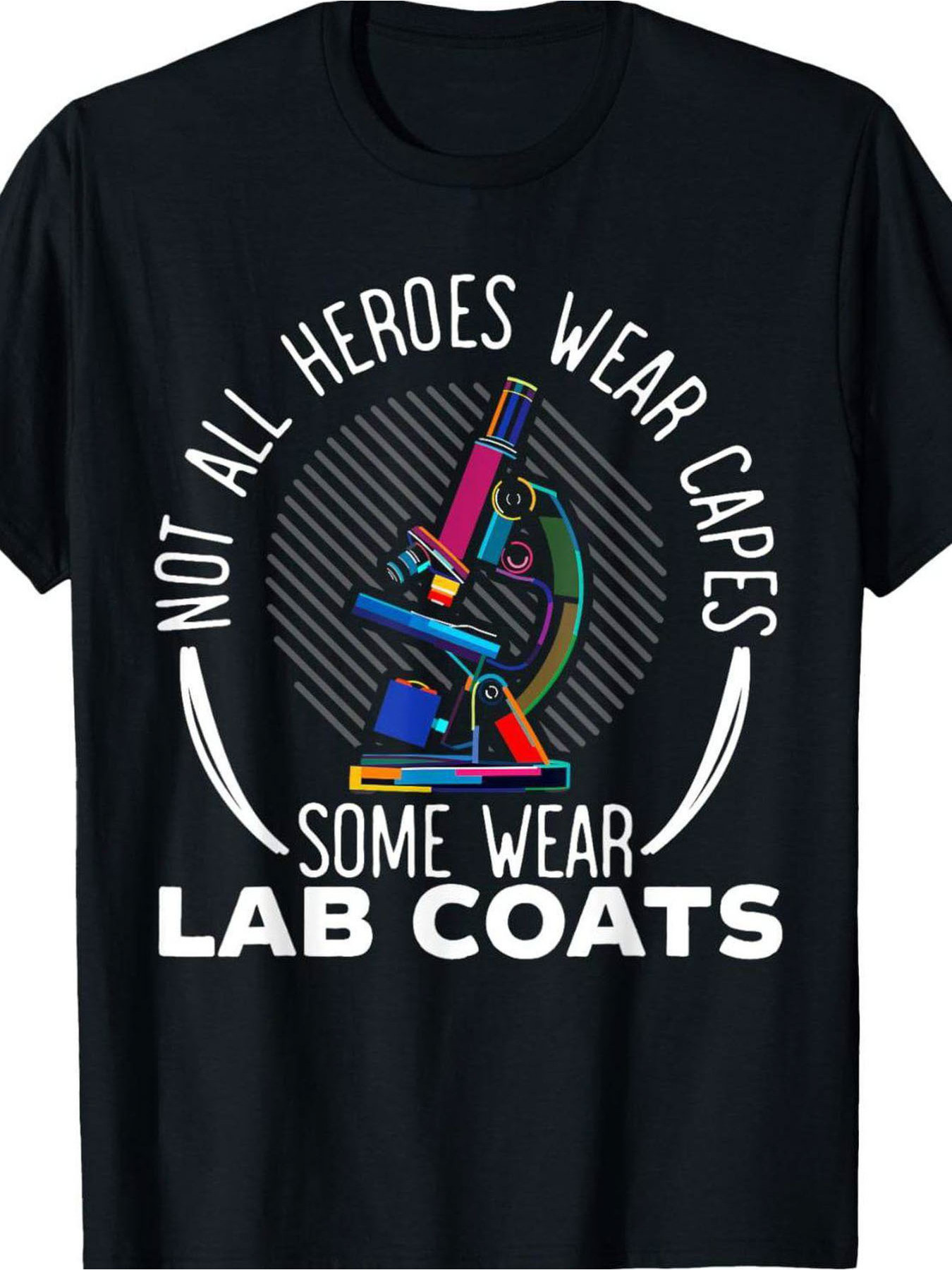 T-shirt nera da uomo a girocol - Medical Lab Technician recensione e prezzo